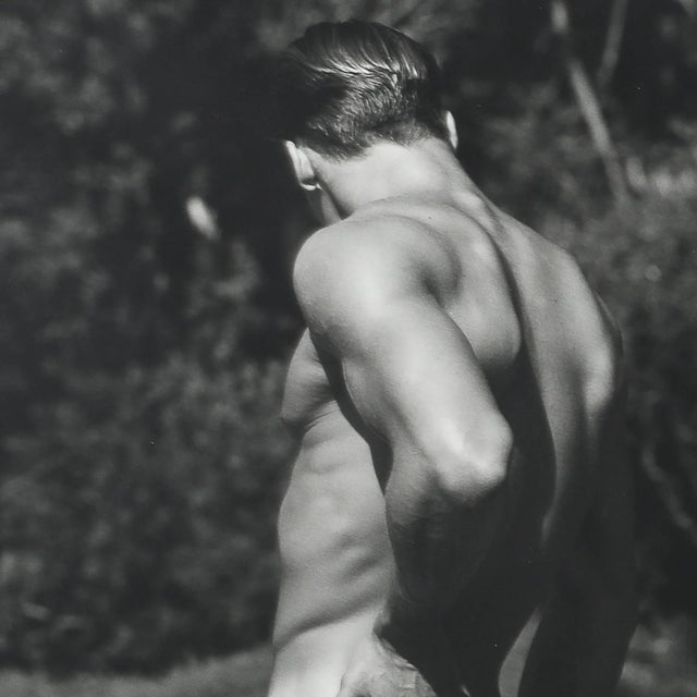 Mid-Century Modern Mid-Century 29977-30 #16 Nude Portrait Silver Gelatin Print by Bruce Weber For Sale - Image 3 of 6