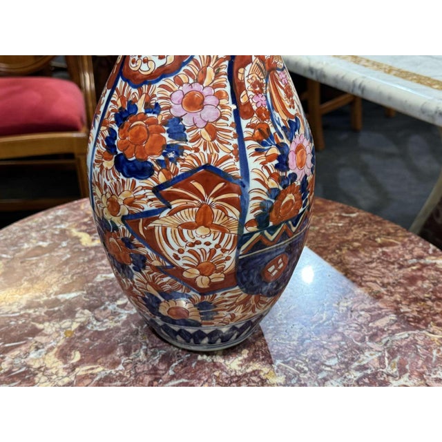 20th Century Porcelain Vase from Imari For Sale - Image 14 of 15