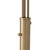 2020s Original 1962 Triplet 3 Light Arc Floor Lamp - Weathered Brass, White Marble Base, Dimmer Switch For Sale - Image 5 of 13