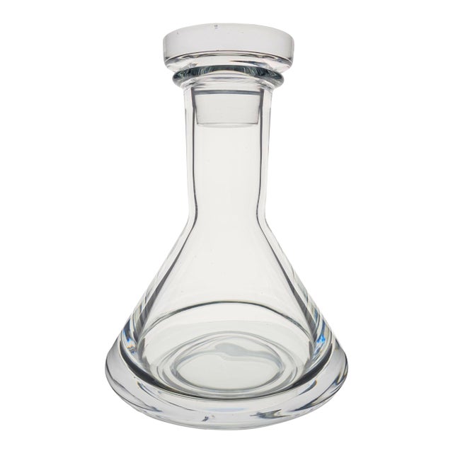 Late 20th Century Tapio Wirkkala for Iittala Romantica Crystal Decanter Finland For Sale
