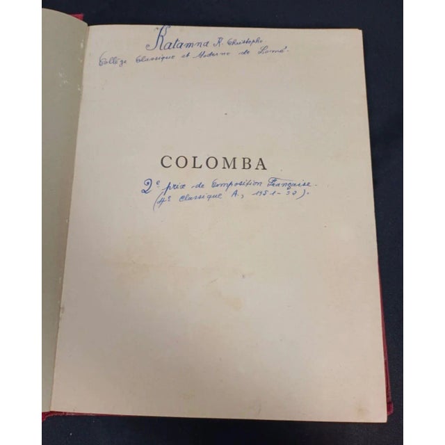 1950s Vintage 1950 Book - Mérimée's Colomba, Illustrated by Pierre Rousseau For Sale - Image 5 of 10