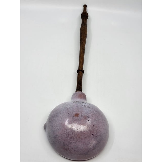 Vintage Ceramic Ladle by the Cloutier Brothers, 1950s For Sale - Image 4 of 12