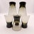 1950s Set of 6 1960s Smokey Mid Century Finland Martini Glasses For Sale - Image 5 of 8