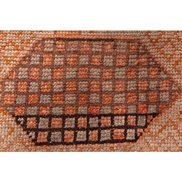 Turkish Oversized Antique Turkish Oushak Rug For Sale - Image 3 of 10