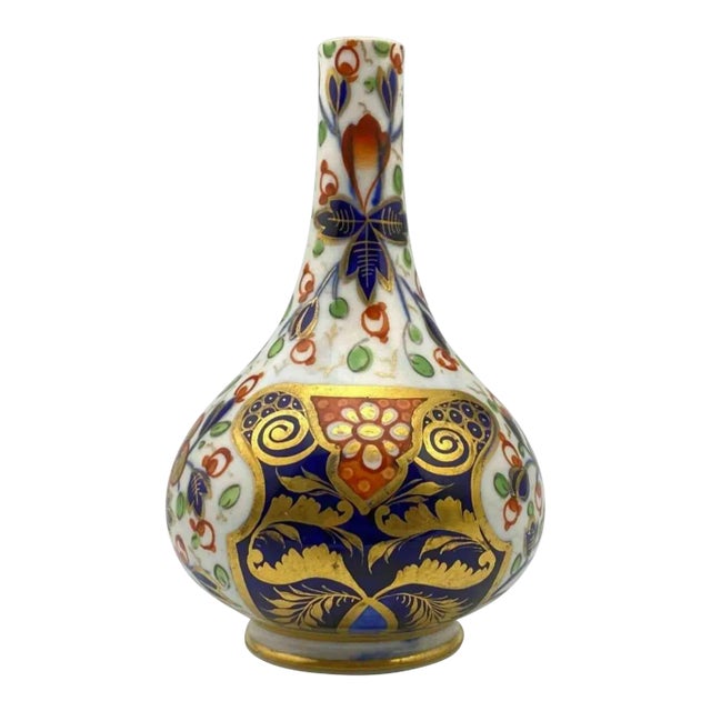 Antique Royal Crown Derby Bud Vase For Sale