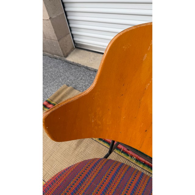 Tan A Vintage Mid Century Danish Kofod Larsen Wrought Iron Penguin Lounge Chair, 1950’s For Sale - Image 8 of 18