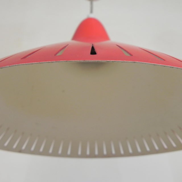 Pendant Lamp by H. Busquet for Hala, 1950s For Sale - Image 6 of 14