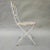 White Iron Garden Chairs, Set of 3 For Sale - Image 5 of 7