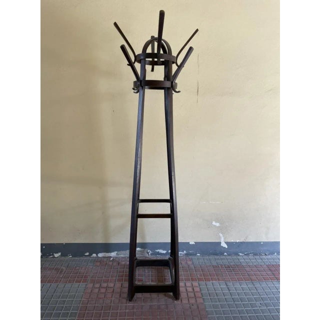 Wood Coat Rack by Koloman Moser for Thonet For Sale - Image 7 of 7