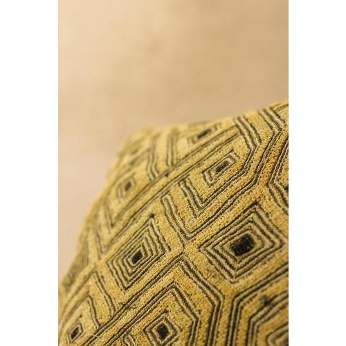 Beige Large Showa Cloth Cushion For Sale - Image 8 of 16