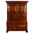 Wood Antique 18thC Georgian Oak Welsh Livery Housekeepers Press Cupboard Cabinet 1740 For Sale - Image 7 of 12