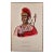 Tah-Ro-Hon, an Ioway Warrior: Original Hand-Colored McKenney & Hall Lithograph, 1848 For Sale