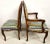 French Provincial Dining Chairs Vintage Set of 6 For Sale In Miami - Image 6 of 12