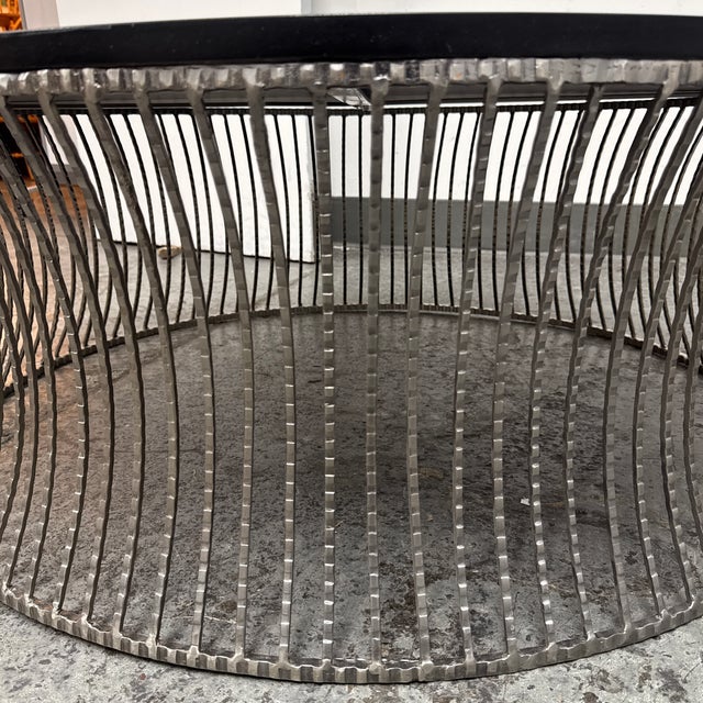 Black Interlude Home Industrial Style Coffee Table For Sale - Image 8 of 12