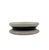 Mid-Century Modern Black and White Marble Inlays Ashtray, 1970s For Sale - Image 3 of 18