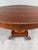 Brown 19th Century Empire Oval Table with Central Pedestal Base For Sale - Image 8 of 9