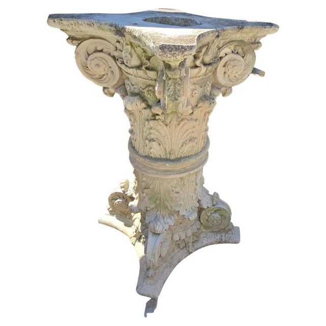 Classical Plaster Capital, 1950s For Sale - Image 11 of 11