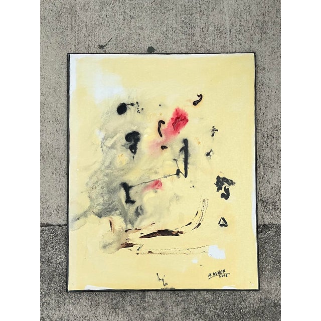 Late 20th Century Vintage Original Oil Painting on Canvas For Sale - Image 5 of 12