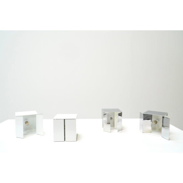 Kinetic Table Lamp Model 3H in Chrome by Paolo Tilche for Sirrah, Italy, 1970s For Sale - Image 16 of 17