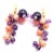 1980s Pair of Cartier Rose Gold Coral Amethyst Diamond Delices De Goa Earrings For Sale In Philadelphia - Image 6 of 17