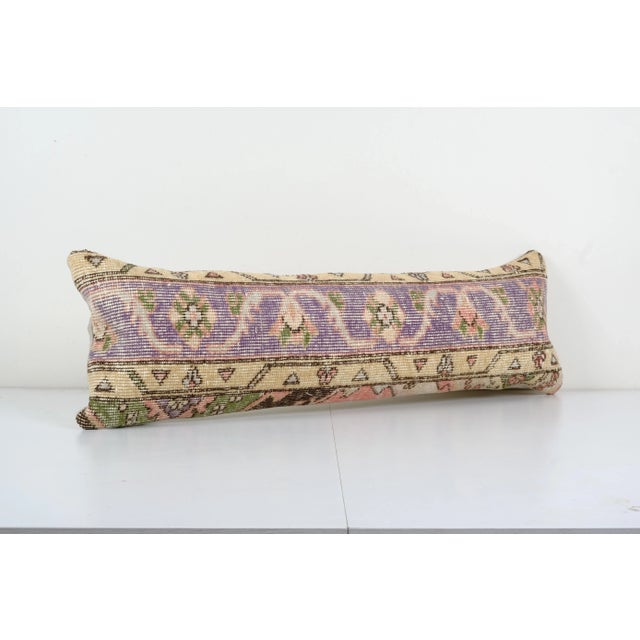 Turkish Hippie Rug Pillow Cover These beautiful 12" x 35" pillow covers were made from an authentic, vintage Turkish rug...