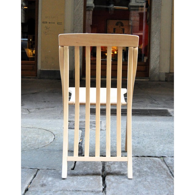 1990s Folding Chairs by Michele De Lucchi, 1993, Set of 4 For Sale - Image 5 of 13