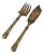 Antique French Art Deco Serving Cutlery, 1920s, Set of 2 For Sale