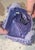 1990s '90s Beaded Intricate and Festive. Purple Lavender Iff Brand For Sale - Image 5 of 5
