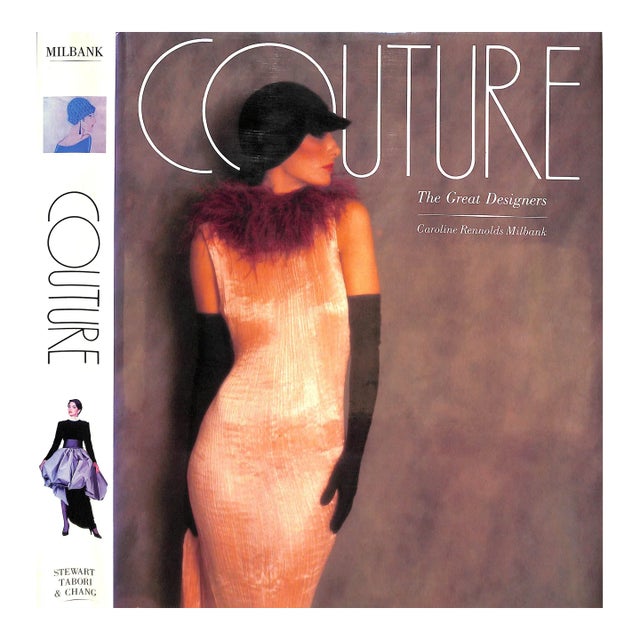 "Couture: The Great Designers" Book 1985 Milbank, Caroline Rennolds For Sale