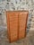 Vintage French Tambour Cabinet in Oak, 1960s For Sale - Image 17 of 18