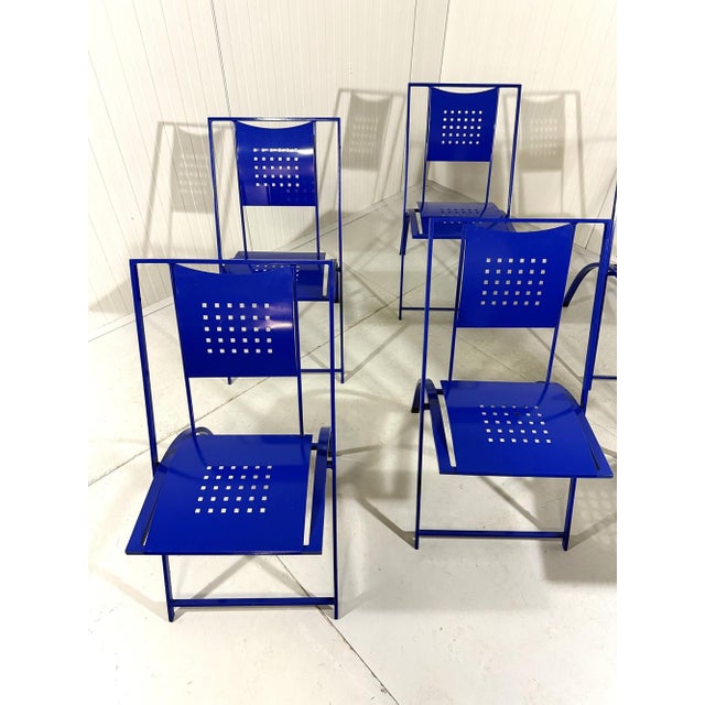 Vintage Sinus Dining Chairs by Karl Friedrich Förster for KFF, 1980s, Set of 6 For Sale - Image 4 of 18