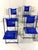 Vintage Sinus Dining Chairs by Karl Friedrich Förster for KFF, 1980s, Set of 6 For Sale - Image 4 of 18
