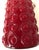Mid-Century Italian Red Glass Vase with Sculptural Clear Handles, 1970s For Sale - Image 9 of 10