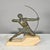 Art Deco Sculpture the Archer Hercules by Max Le Verrier, 1920s For Sale - Image 12 of 15