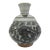 Antique Vietnamese Southeast Asian Blue Flower Pottery Jarlet Bottle Vase For Sale
