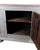 Food Cabinet Painted in Grey, 1720s For Sale - Image 4 of 9