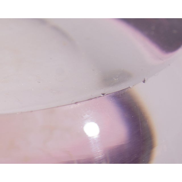 Mid 20th Century Sergio Pagnin Chalet Rubina Glass Vase For Sale - Image 5 of 6