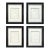 1970s Picasso Set of 4 no.1-3-4-5 Framed For Sale