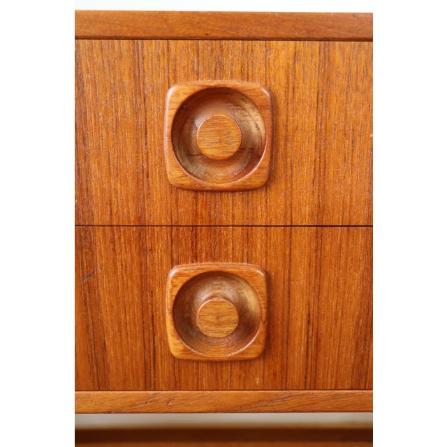 Small Scandinavian Chest of Drawers in Teak, 1960 For Sale - Image 14 of 15