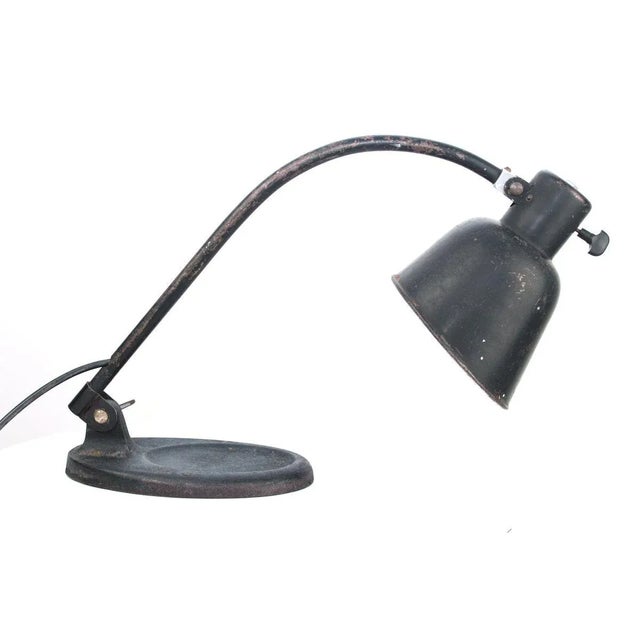 Metal Matador Table Lamp from Bünte & Remmler, 1930s For Sale - Image 7 of 11