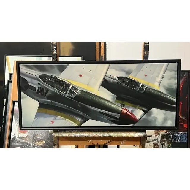“Mustangs” Artist Print By Ken Orton 81/95 (18 x 44) Original giclee signed by artist and sequence number The image...