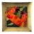 Late 20th Century Art Glass Plate W/ Crab Motif For Sale