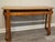 Mid-Century Modern Mid 20th Century Howard Style Rounded Mission Oak Curved Console Table For Sale - Image 3 of 6