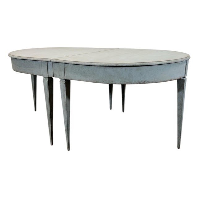 Mid 19th Century Gustavian Style Dining Table For Sale - Image 4 of 8