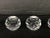 Transparent Vintage Miniature Cut Glass Crystal Can6dleholder Set Of For Sale - Image 8 of 13