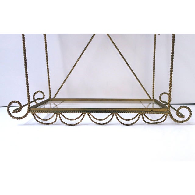 Wall Shelf Étagère Neoclassical Style, Circa Late-20th Century For Sale - Image 12 of 17