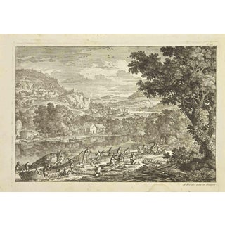 Adam Perelle, Landscape, 18th Century, Etching For Sale