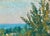 Realism Vintage Ukrainian Impressionist Oil Painting, Rural Landscape, 1961 29-40 For Sale - Image 3 of 6
