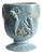 Art Deco Blue Vase with Pan and Nymph Relief from Beswick, 1930s For Sale