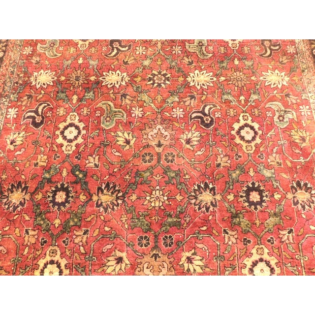 Hand-Knotted Antique Persian Rug. For Sale - Image 4 of 18